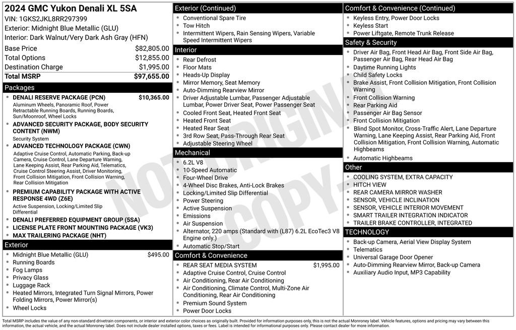 Certified Used 2024 Blue GMC Denali image 26