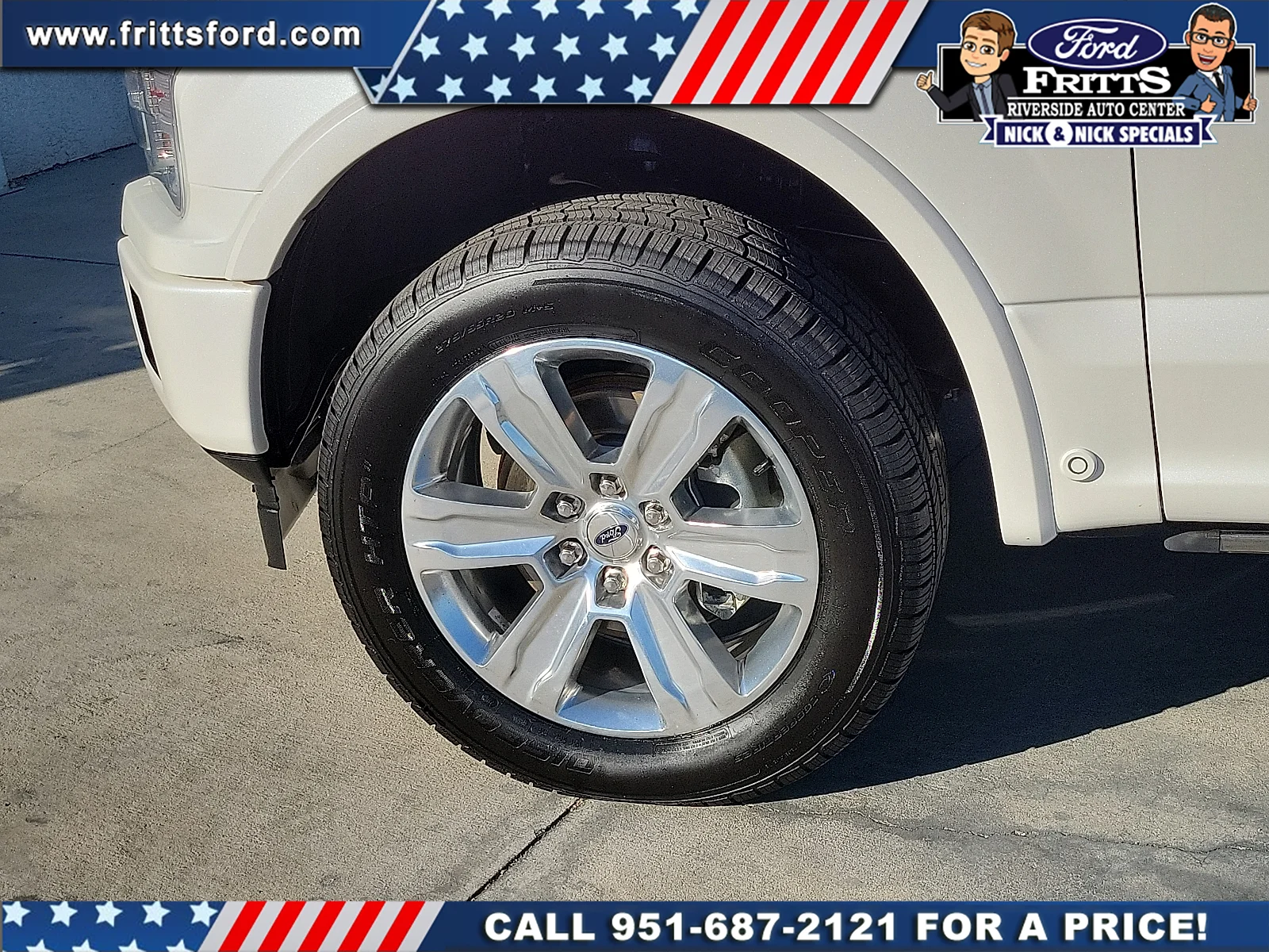 Certified Used 2019 White Platinum Clearcoat Metallic Ford Platinum image 21