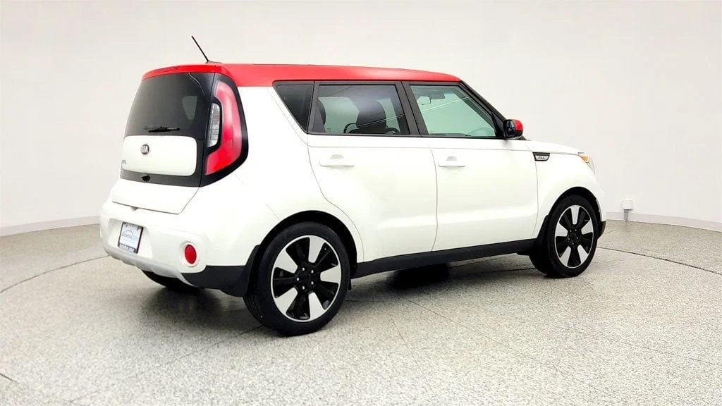 Used 2019 Clear White/Red Roof Kia + Automatic w/ Designer Pkg image 5