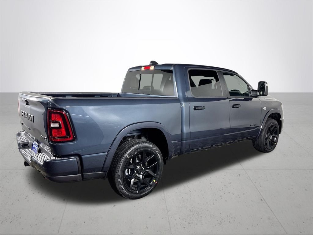 New 2026 Forged Blue Metallic Exterior Paint RAM Laramie image 6