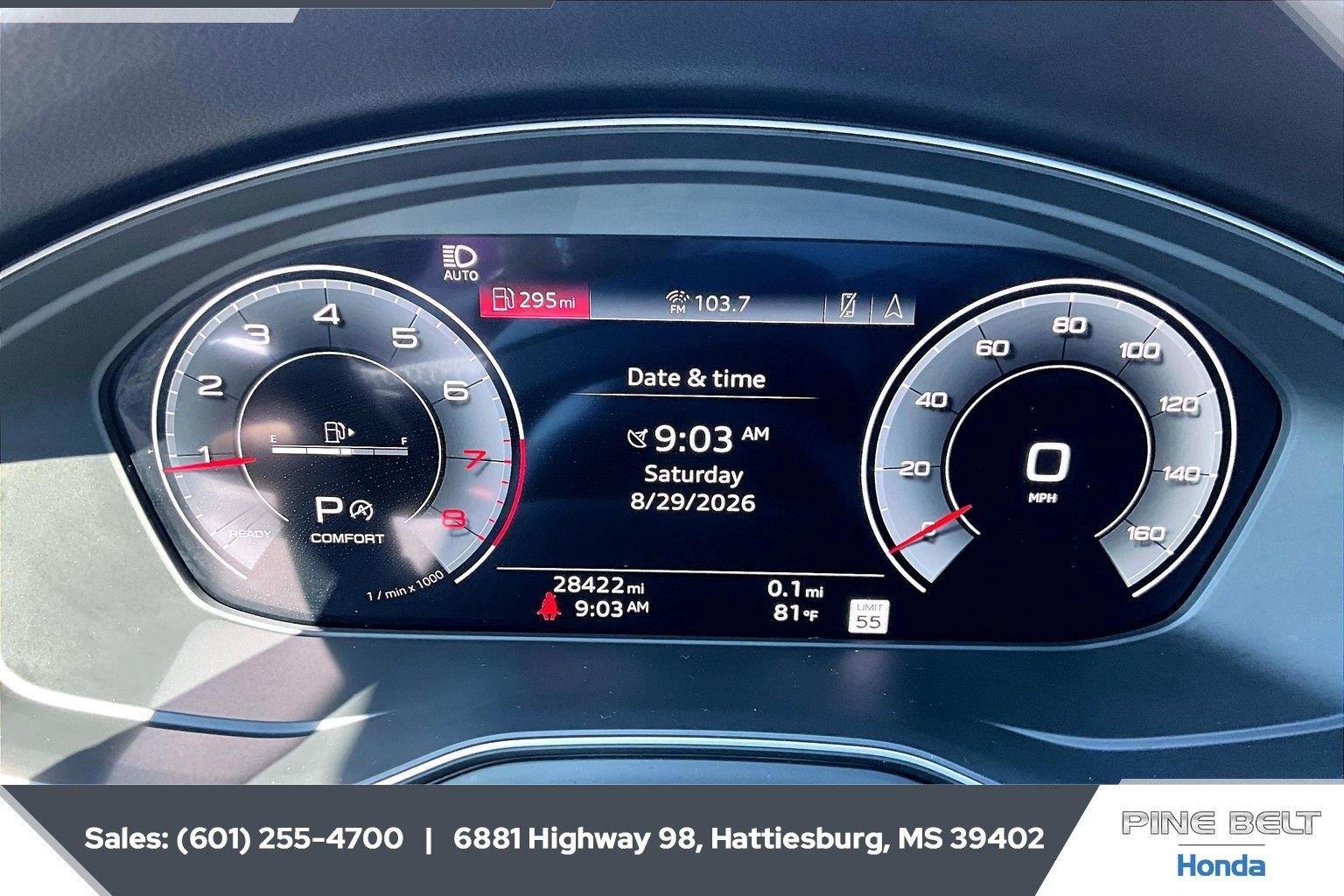 Used 2025 Daytona Gray Pearl Effect Audi S line Premium Plus image 14