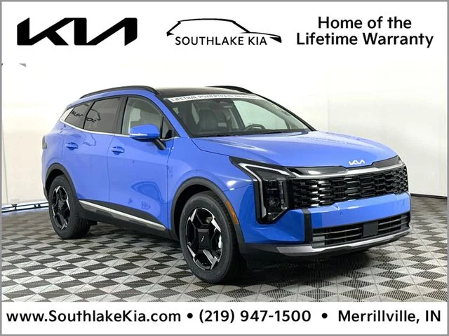 New 2026 Nebular Blue Kia EX image 1