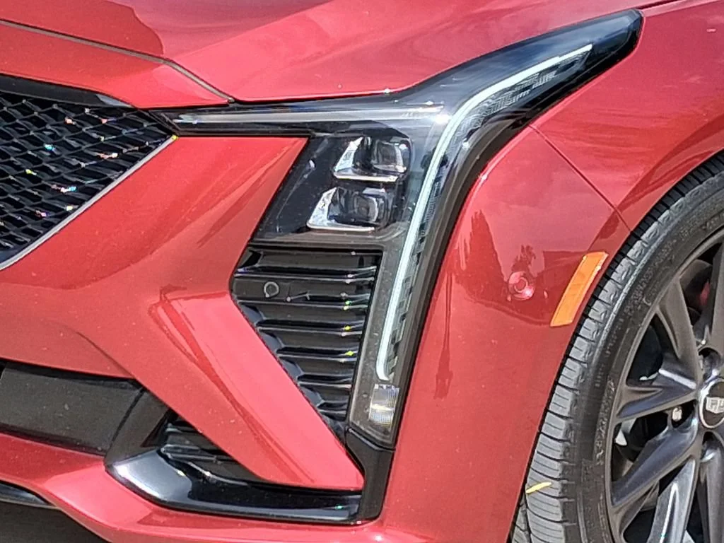 Used 2025 Radiant Red Tintcoat Cadillac Sport image 7