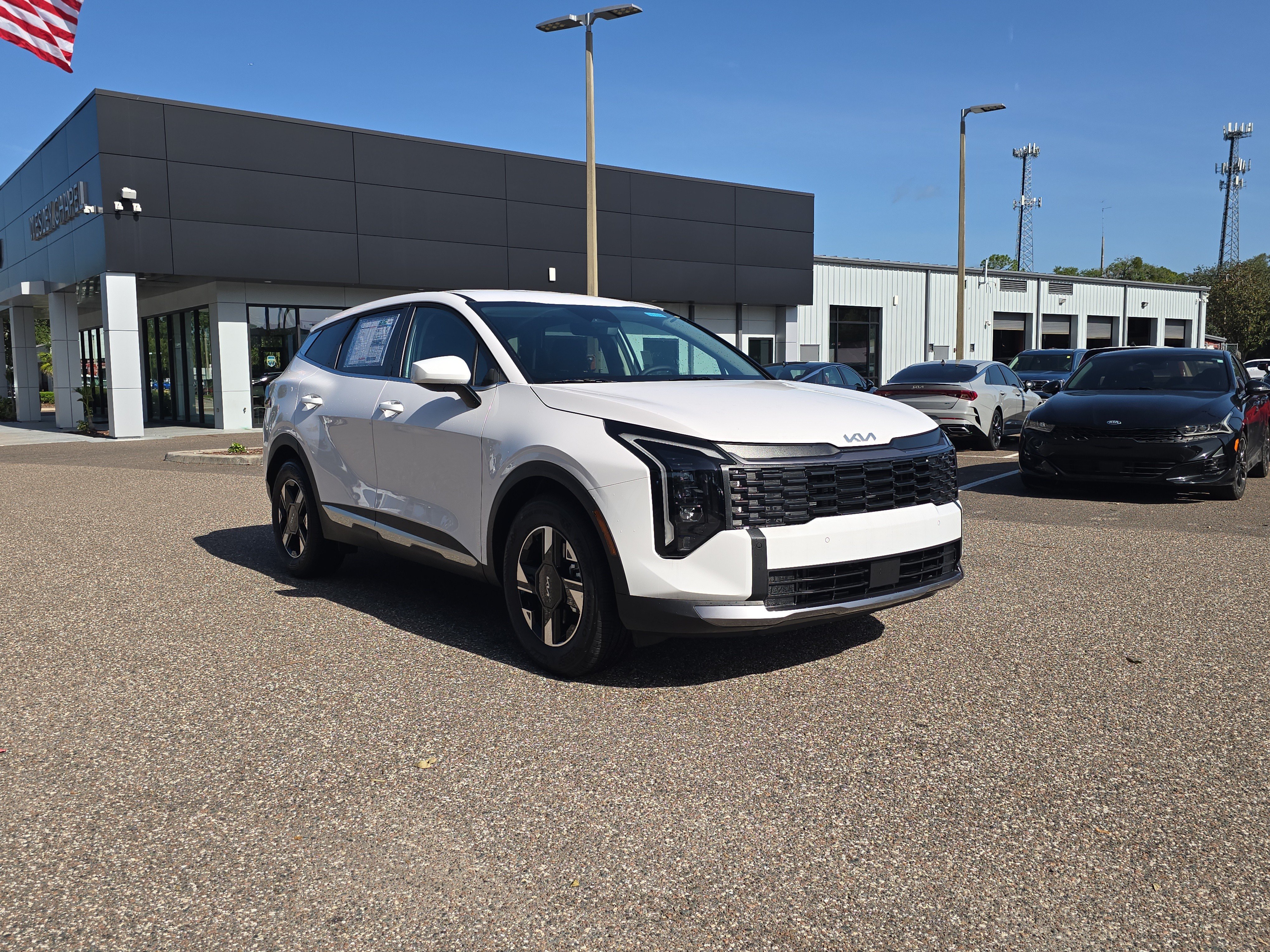 New 2026 Glacial White Kia LX image 2