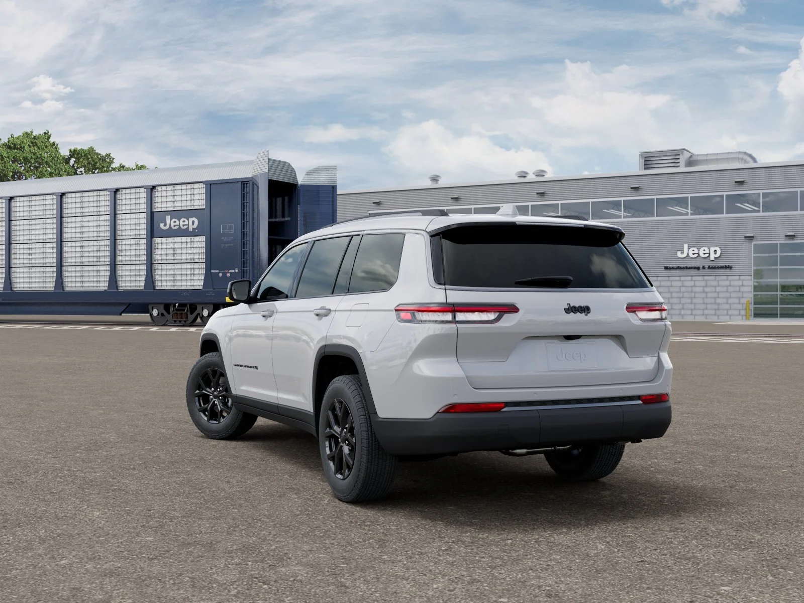 New 2026 Bright White Clear-Coat Exterior Paint Jeep Laredo image 29