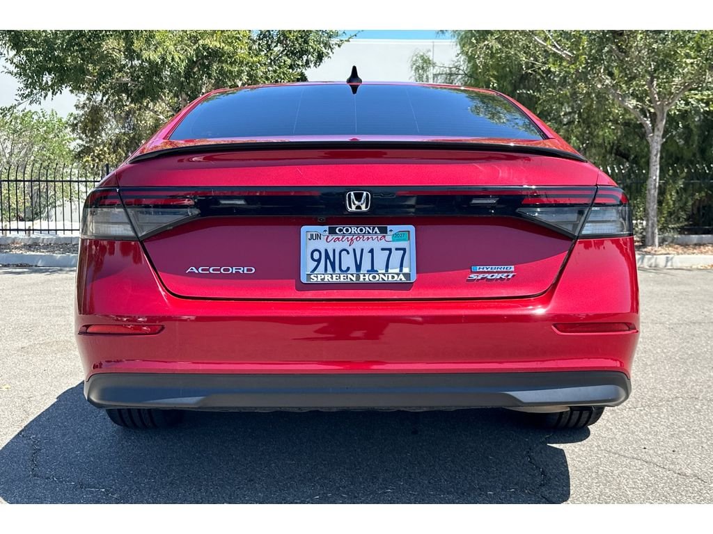 Used 2024 Radiant Red Metallic Honda Sport image 4