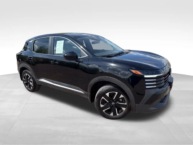 Certified Used 2025 Black Nissan SV image 1