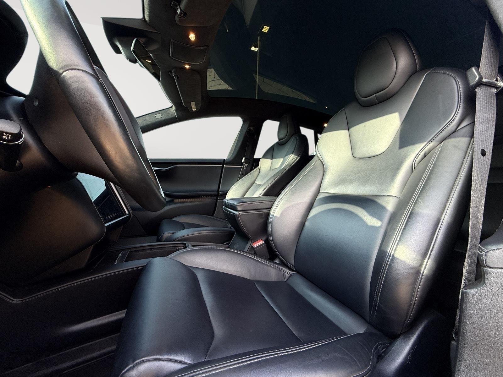 Used 2021 Solid Black Tesla Performance image 10