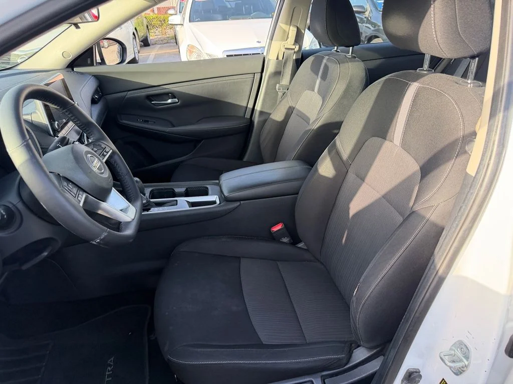 Certified Used 2021 White Nissan SV image 10