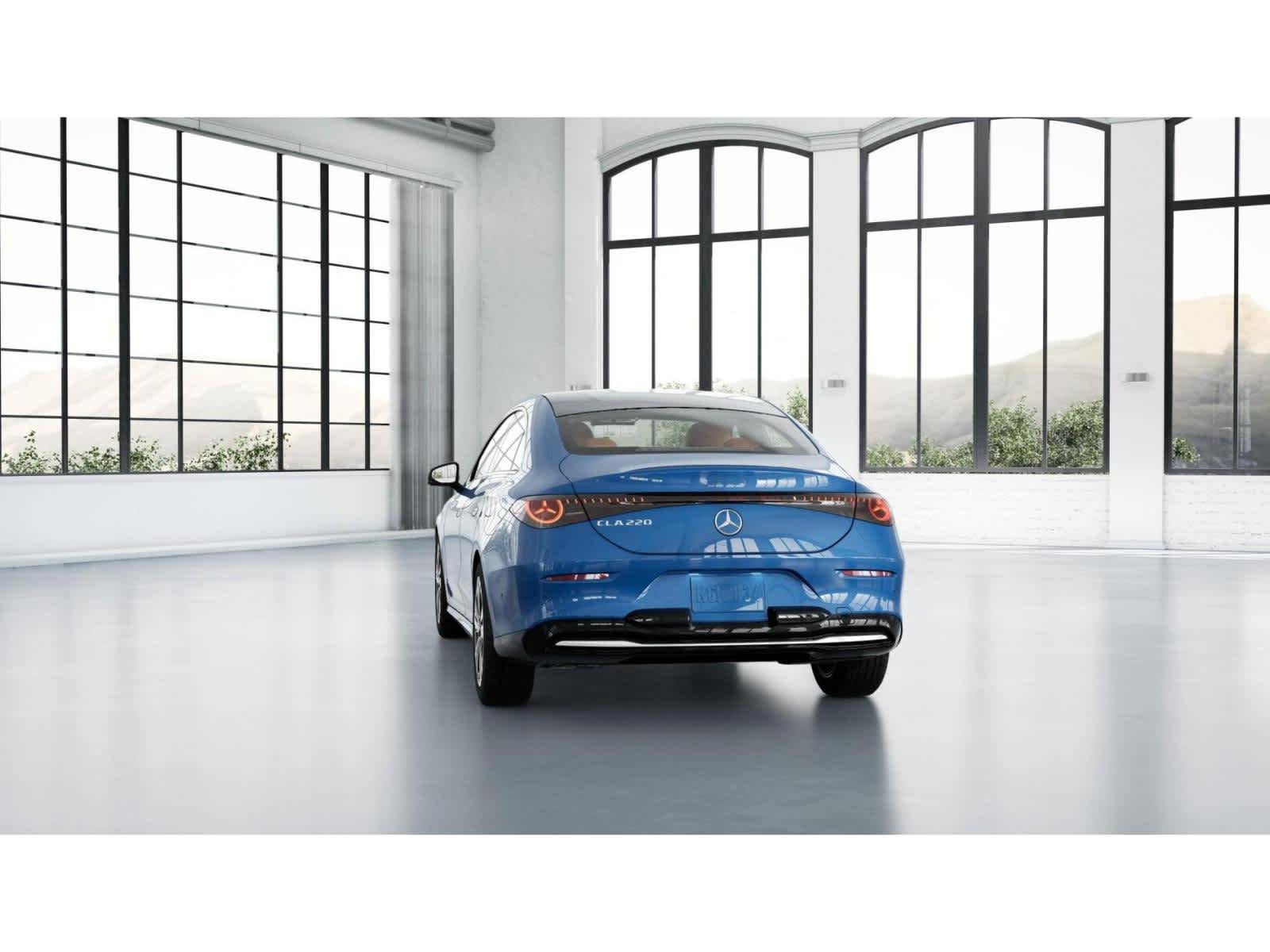 New 2027 Sky Blue Metallic Mercedes-Benz CLA 220 Hybrid image 25