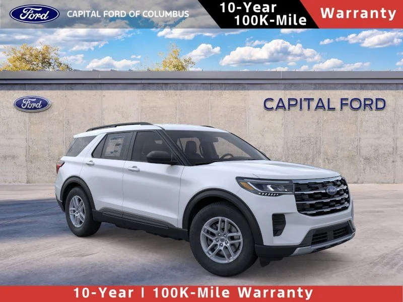 New 2026 Space White Metallic Ford Active image 1