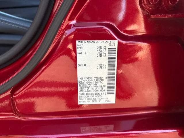 Used 2023 Scarlet Ember Tintcoat Nissan 2.5 SL image 20