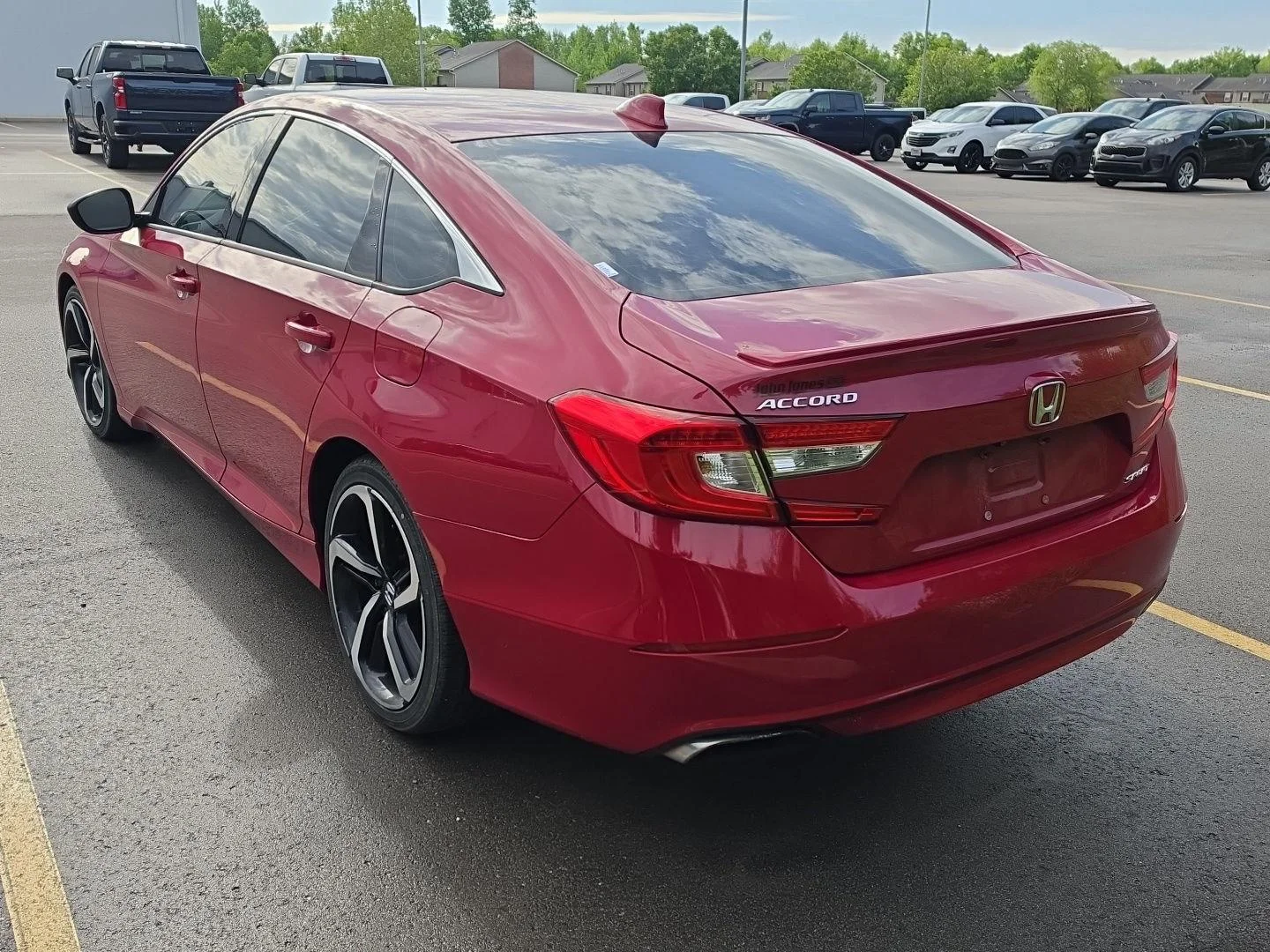 Used 2019 San Marino Red Honda Sport image 4