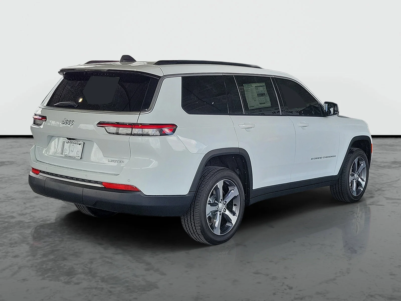 New 2026 Bright White Clear-Coat Exterior Paint Jeep Limited image 1