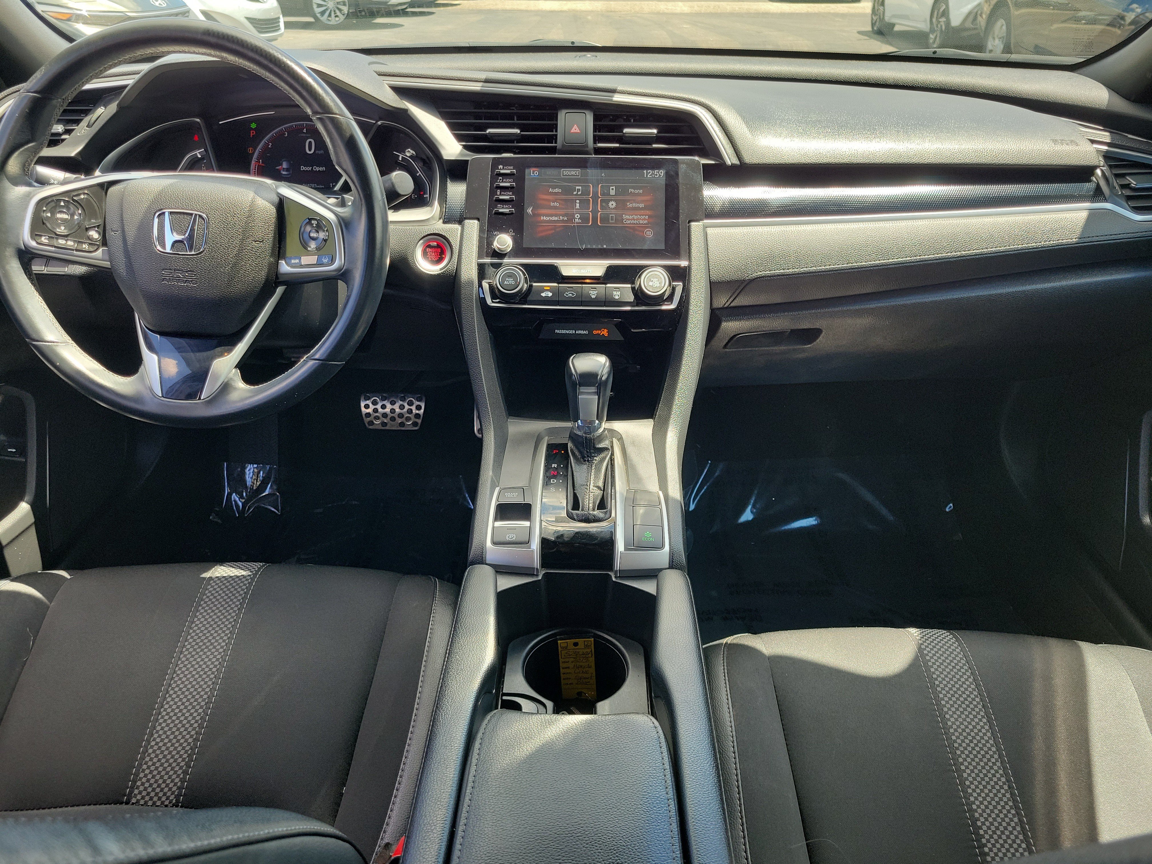Used 2019 Aegean Blue Metallic Honda Sport image 9