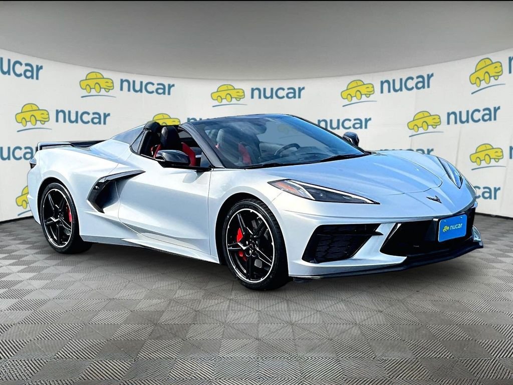 Used 2024 Silver Chevrolet Stingray image 1