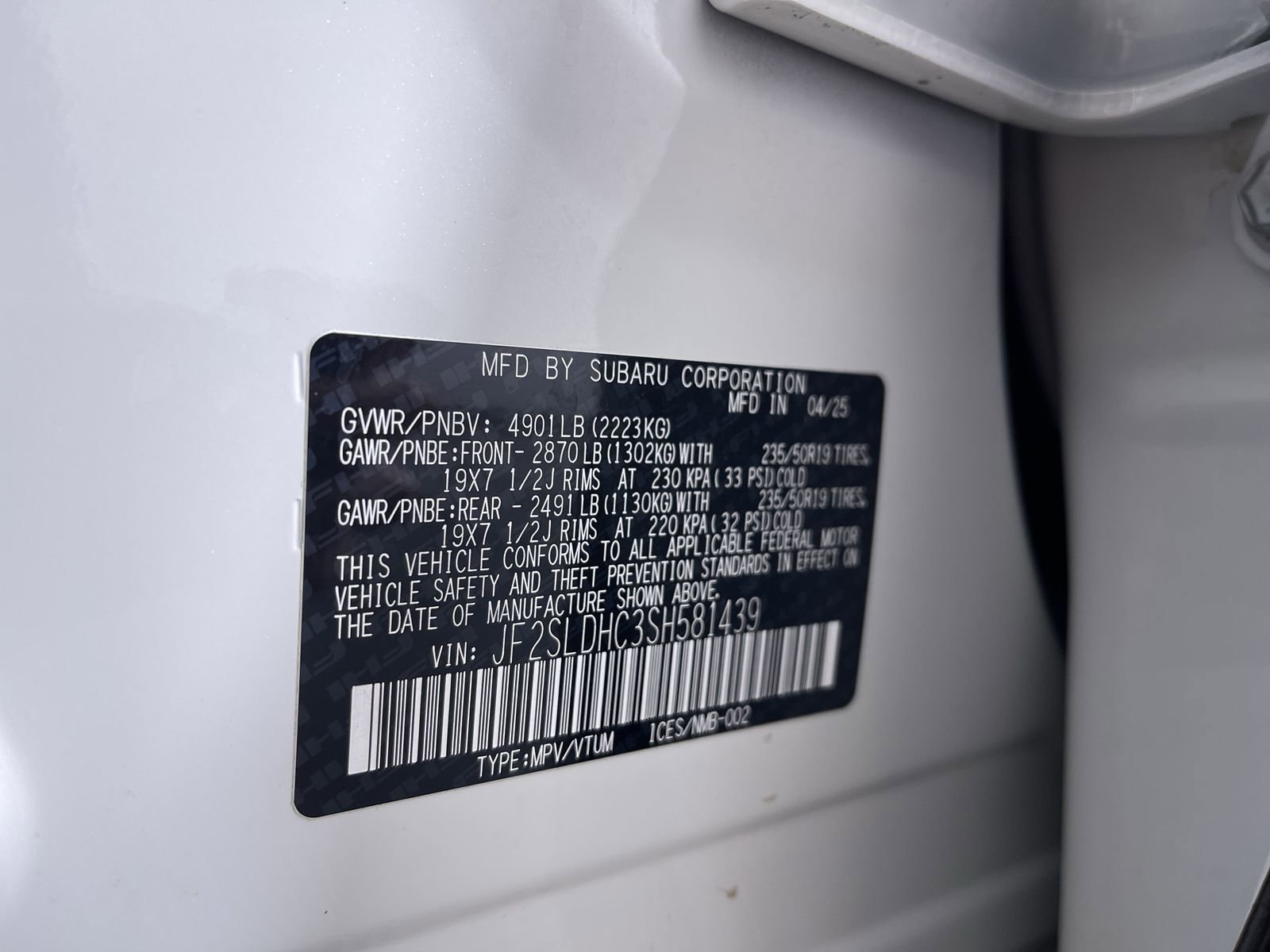 2025 Subaru Forester Sport - Photo 12