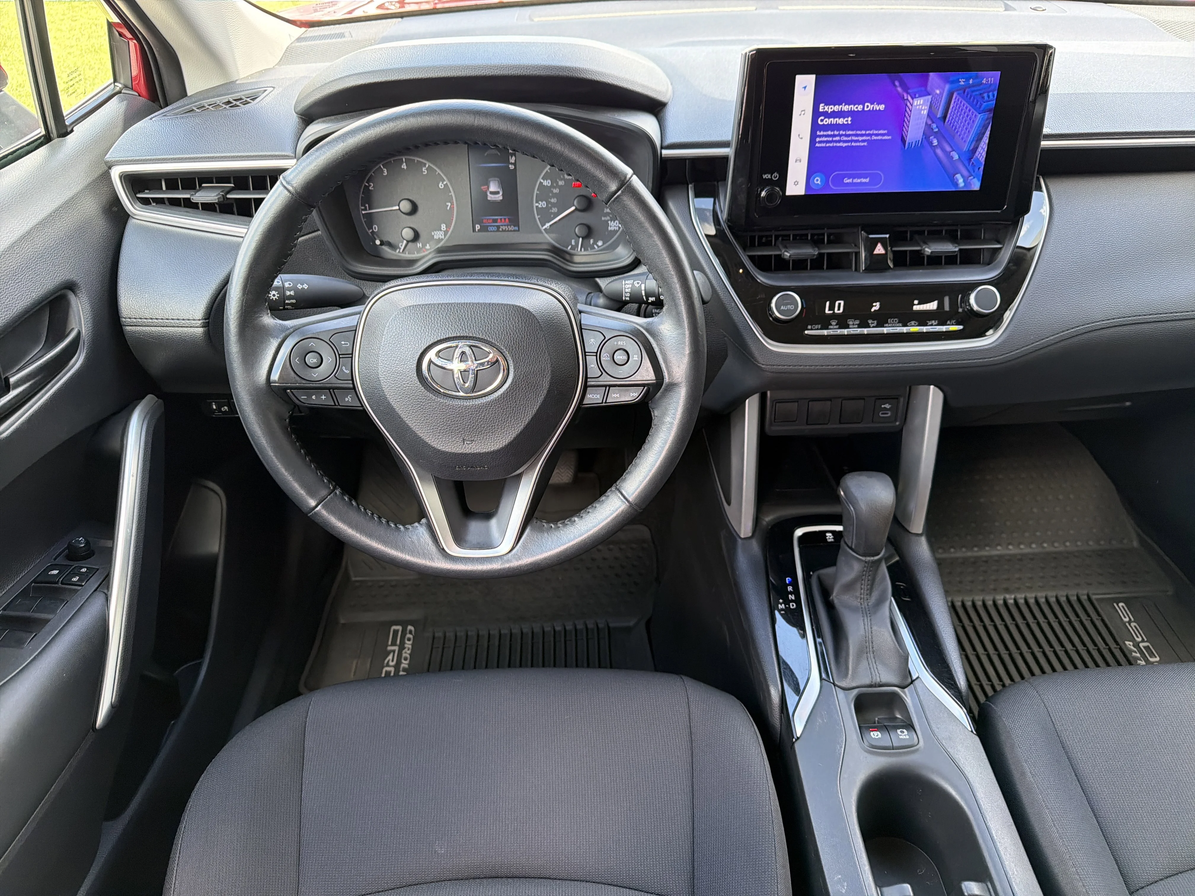 Used 2023 Barcelona Red Metallic Toyota LE image 15