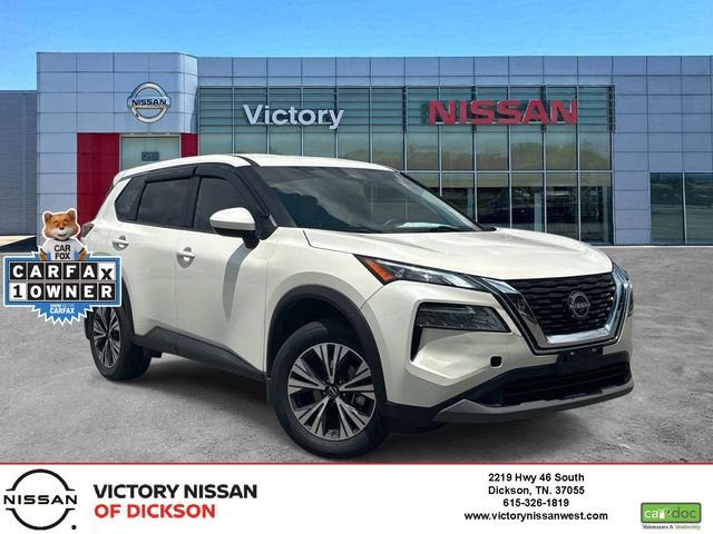 Certified Used 2023 White Nissan SV image 1