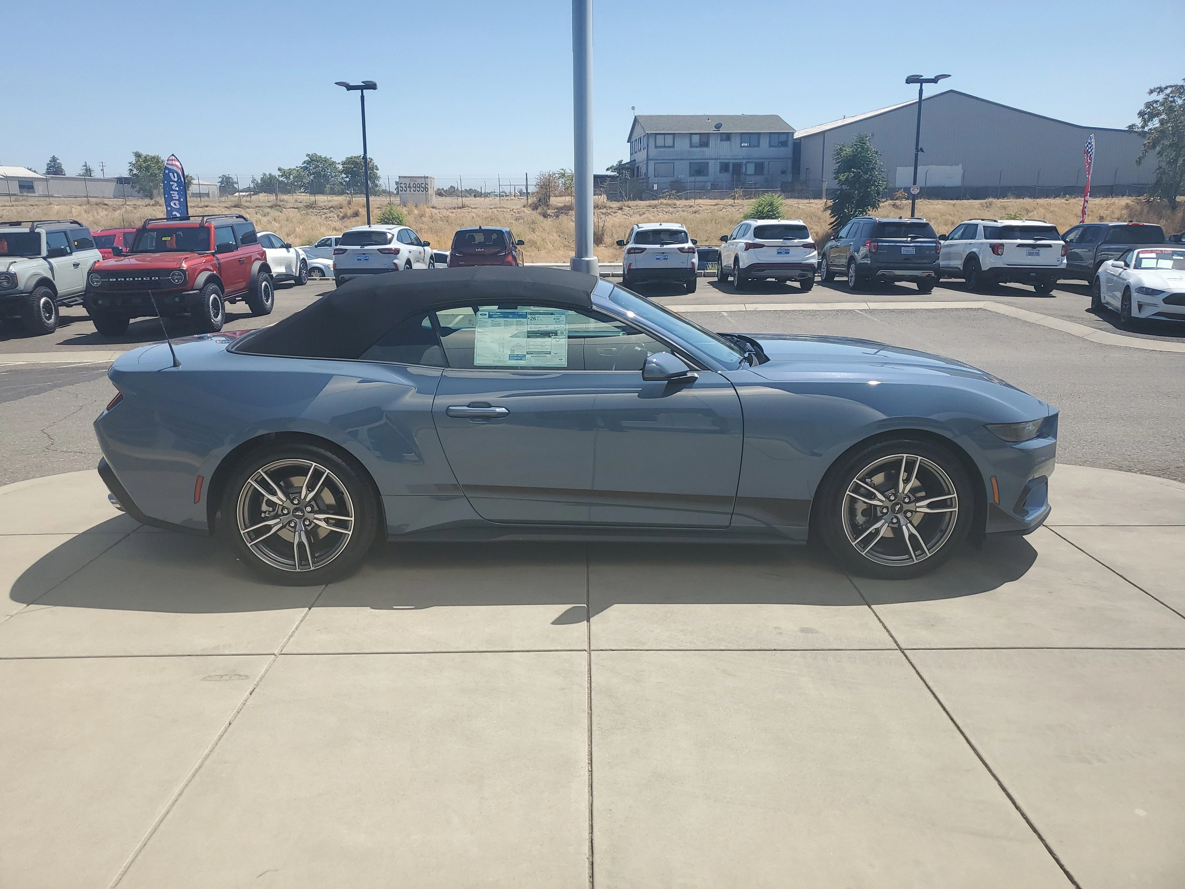 Used 2025 Vapor Blue Metallic Ford EcoBoost image 6