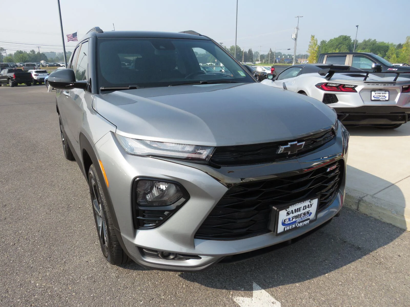 Used 2023 Sterling Gray Metallic Chevrolet RS image 3