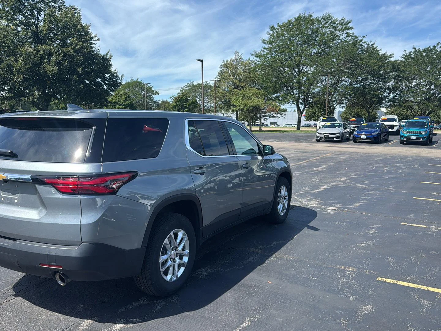 Used 2023 Sterling Gray Metallic Chevrolet LS image 9