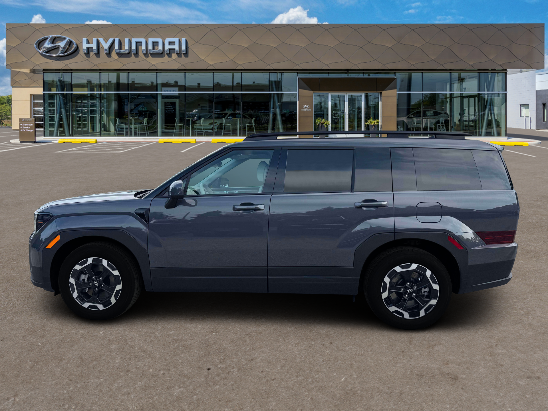 New 2027 Ecotronic Gray Hyundai SEL AWD image 3