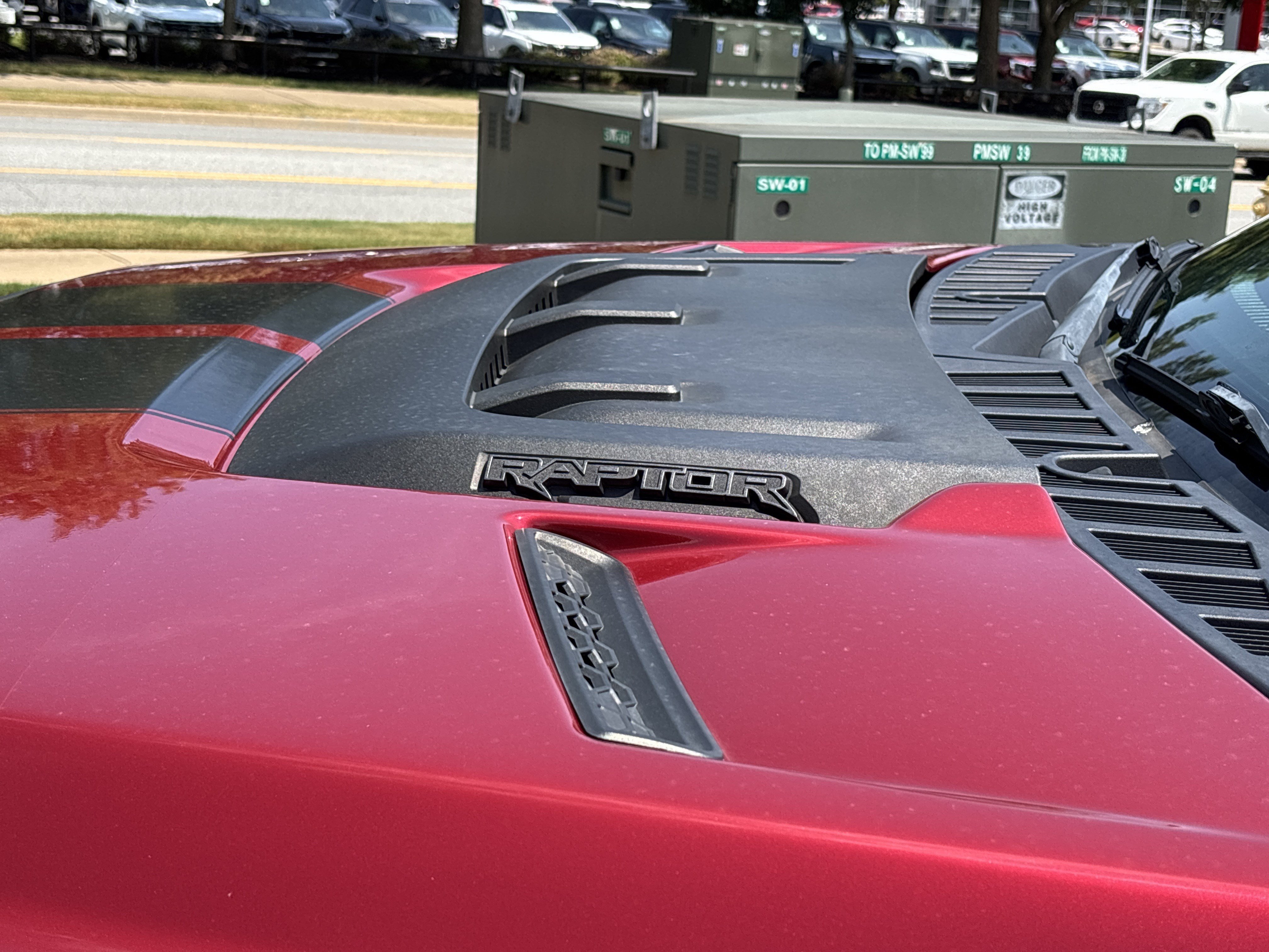 Used 2021 Rapid Red Metallic Tinted Clearcoat Ford Shelby Raptor Baja SuperCrew 4WD image 16