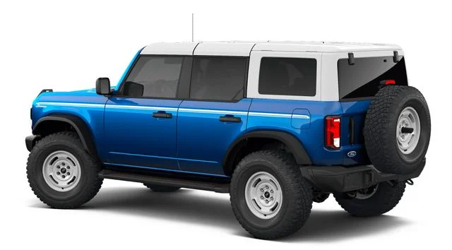 New 2026 Velocity Blue Metallic Ford Heritage Edition image 2