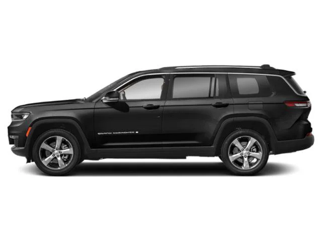 Used 2021 Diamond Black Crystal Pearlcoat Jeep Limited image 3