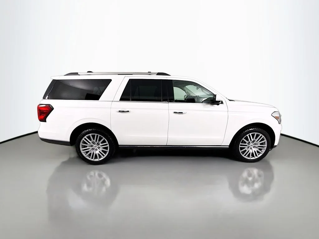 Used 2023 White Metallic Ford Limited image 8