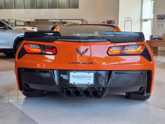 Certified Used 2019 SEBRING ORANGE TINTCOAT Chevrolet Z06 2LZ image 5