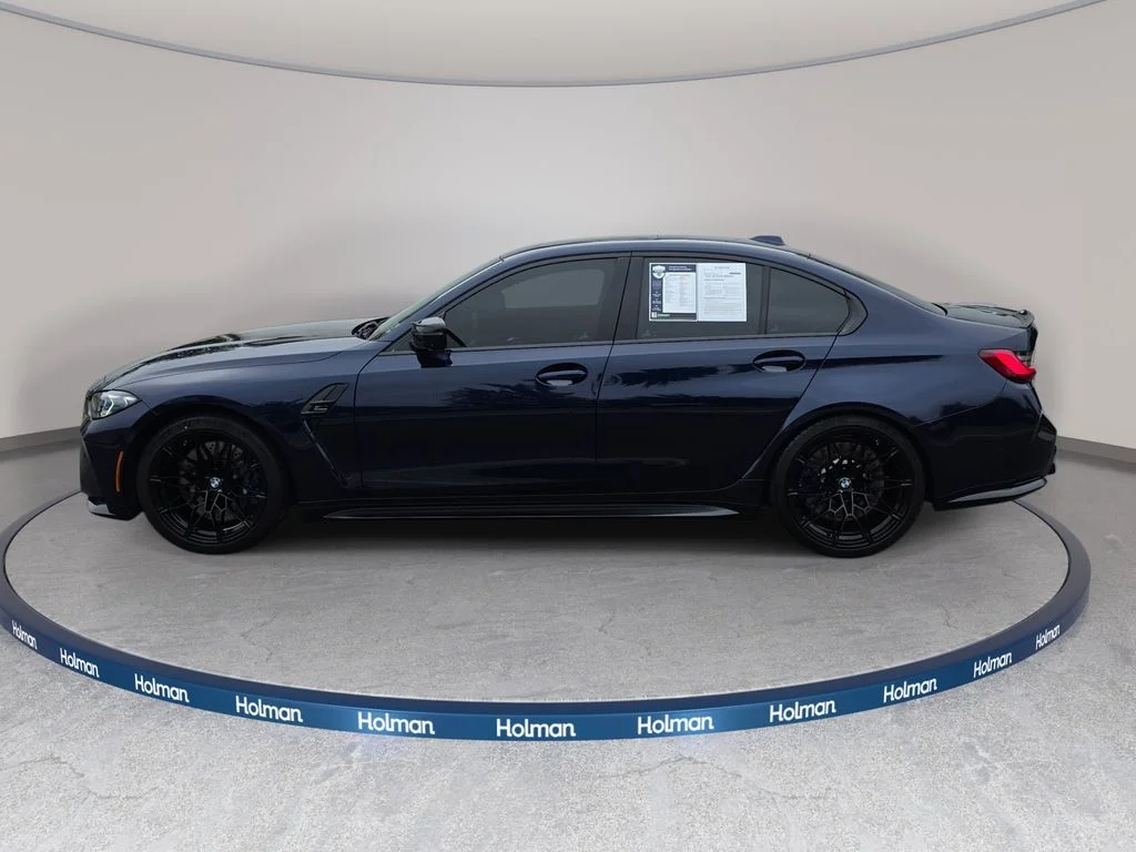 Used 2024 Tanzanite Blue II Metallic BMW Competition image 9