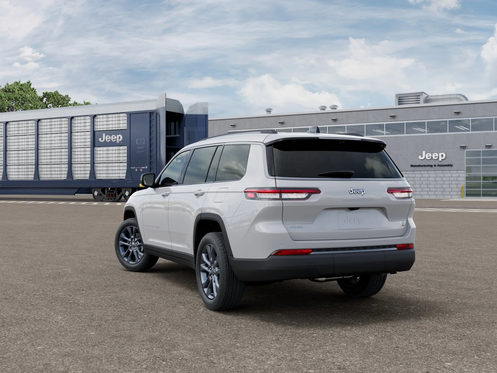 New 2026 Bright White Clearcoat Jeep 85th Anniversary Edition image 3