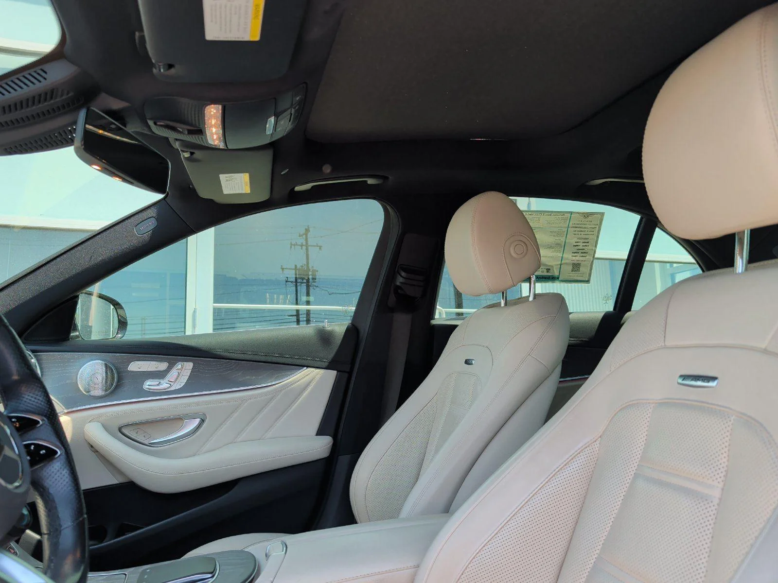 Used 2021 designo Diamond White Mercedes-Benz AMG® E 53 image 32