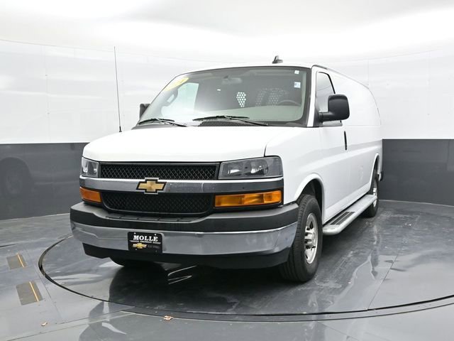 Used 2024 Chevrolet Express Cargo Work Van with VIN 1GCWGAFP1R1229584 for sale in Kansas City