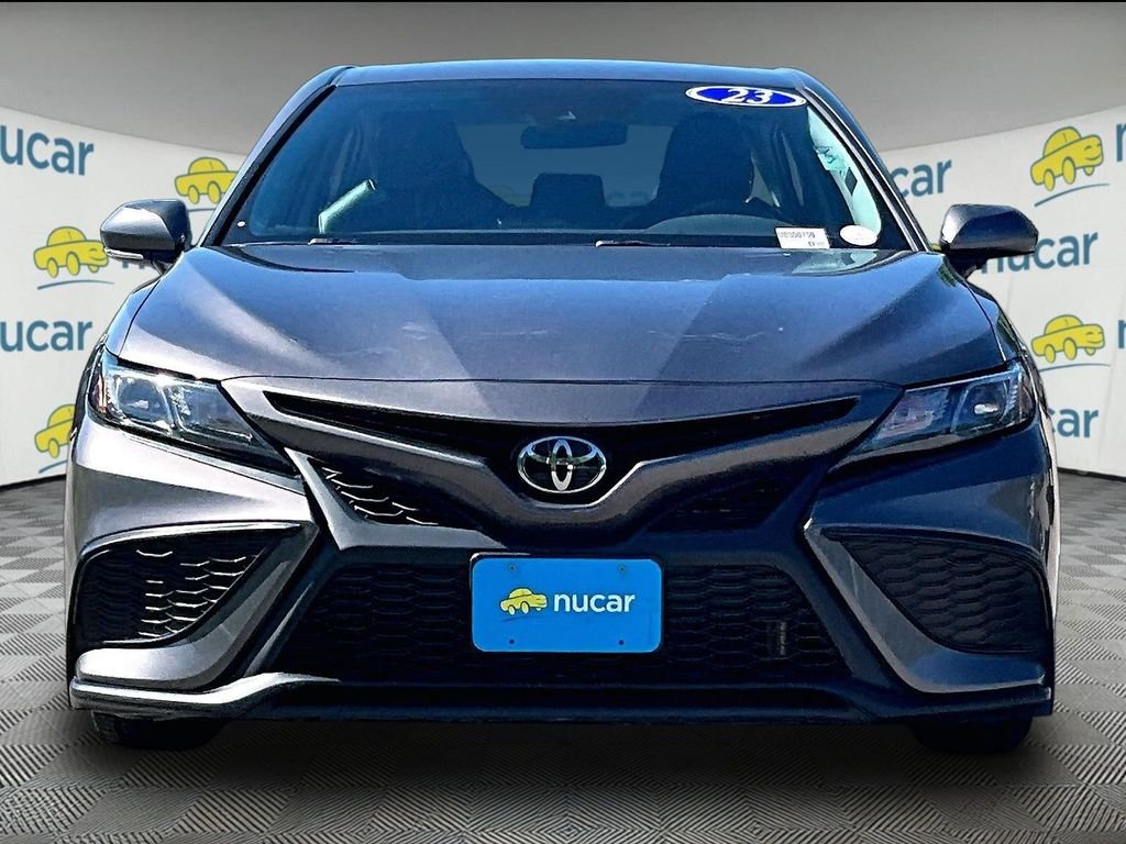 Used 2023 Gray Toyota SE image 2