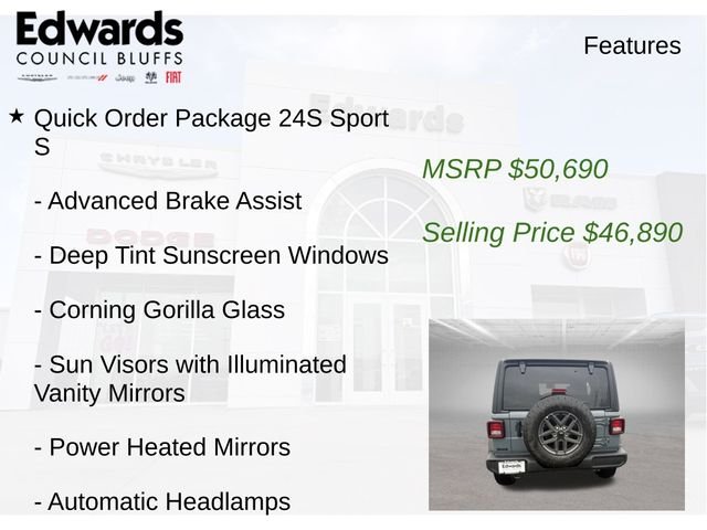 New 2026 Anvil Clearcoat Jeep Sport S image 8