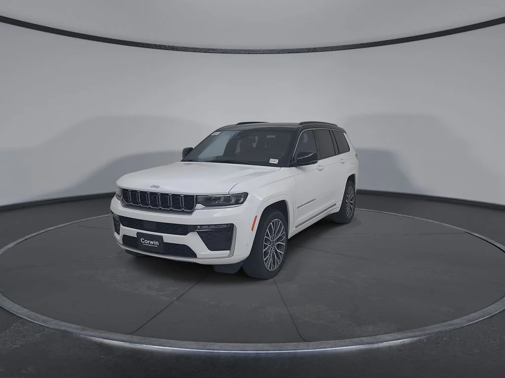 New 2026 Bright White Clear-Coat Exterior Paint Jeep Summit image 6