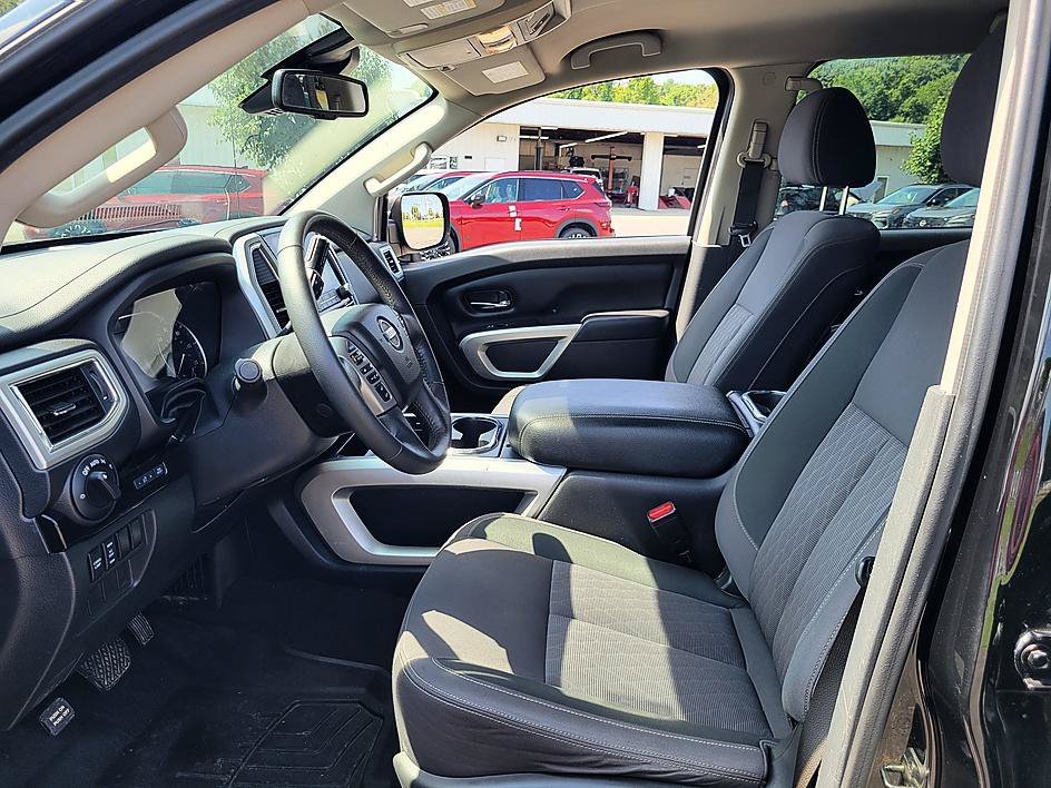 Used 2021 Super Black Nissan SV image 12