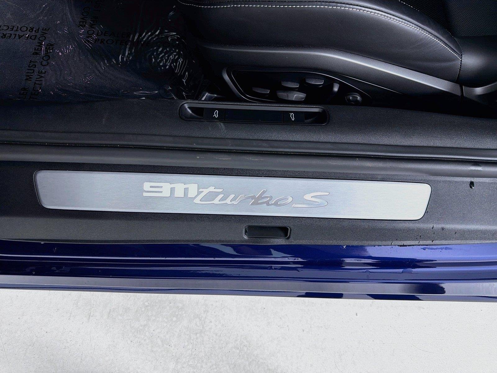 Used 2022 Gentian Blue Metallic Porsche Turbo S image 11