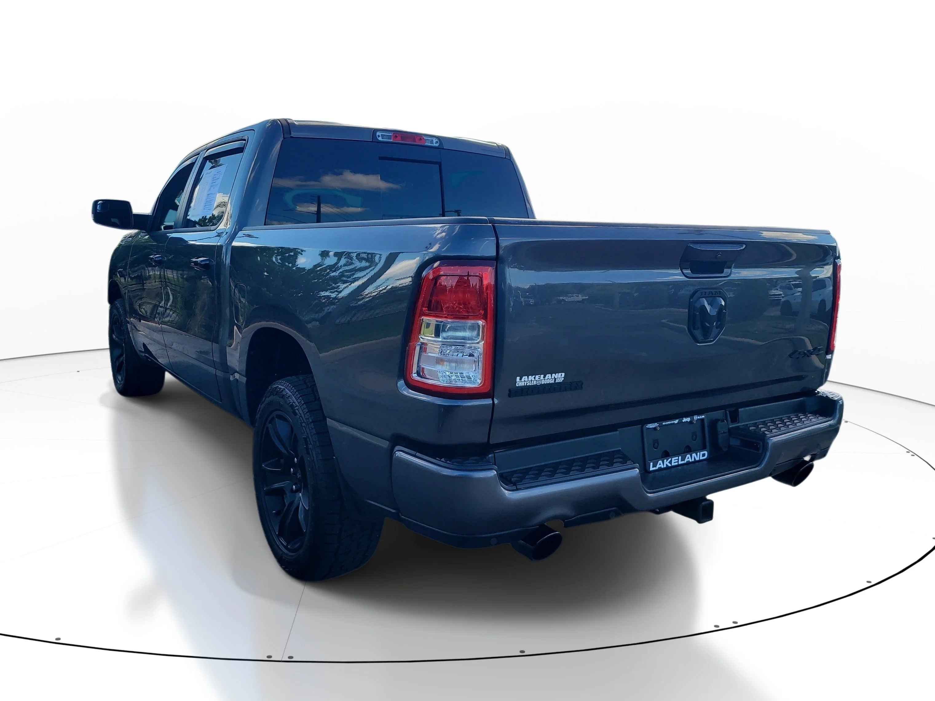Used 2023 Granite Crystal Metallic Clearcoat Ram Big Horn image 6