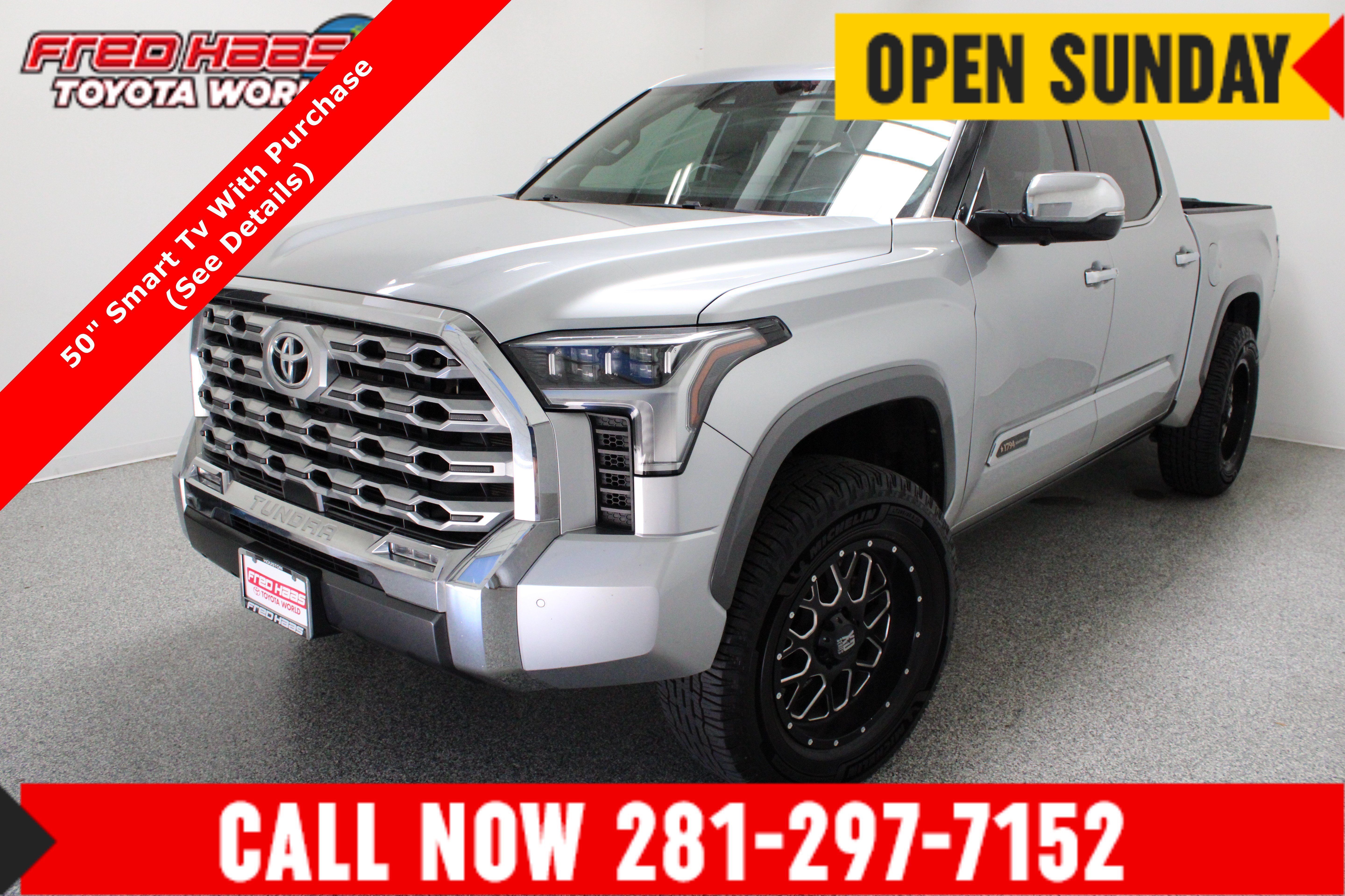 Used 2023 CELESTIAL SILVER Toyota 1794 Edition image 1