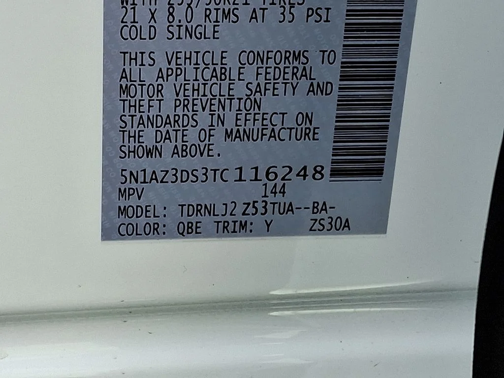 New 2026 White Nissan Platinum image 19
