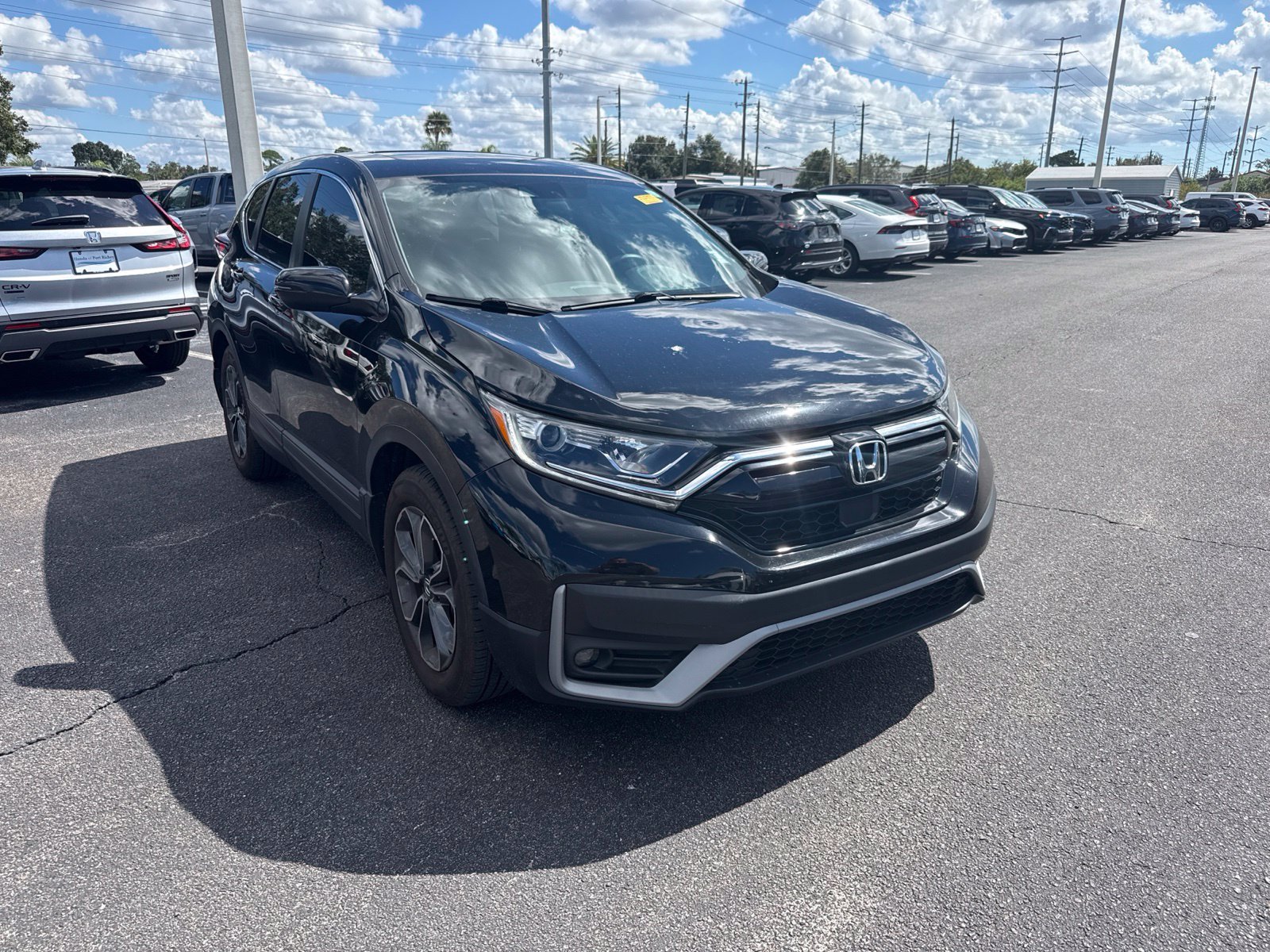 Used 2022 Black Honda EX image 1