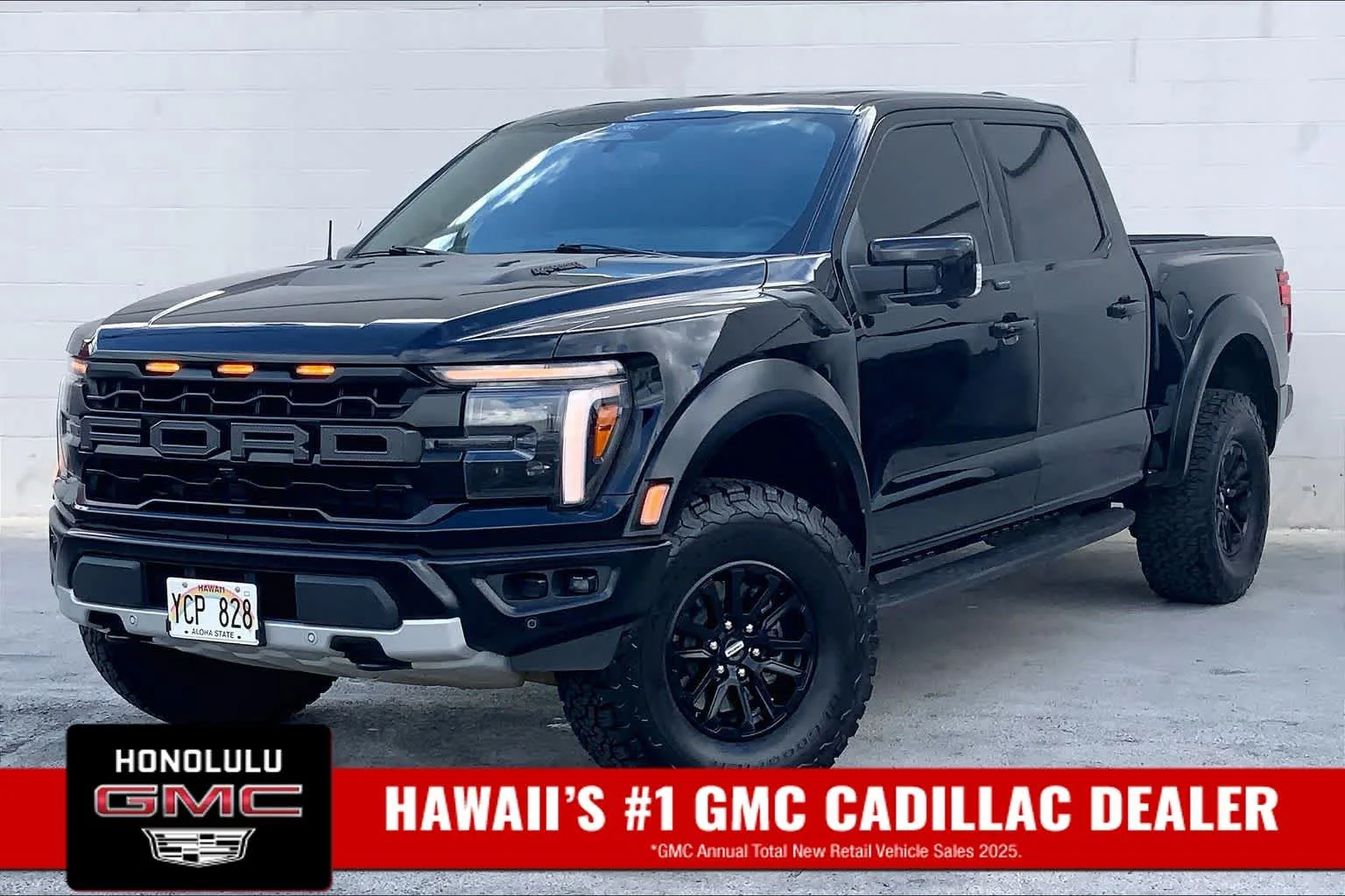 Used 2025 Blk/black Ford Raptor image 1