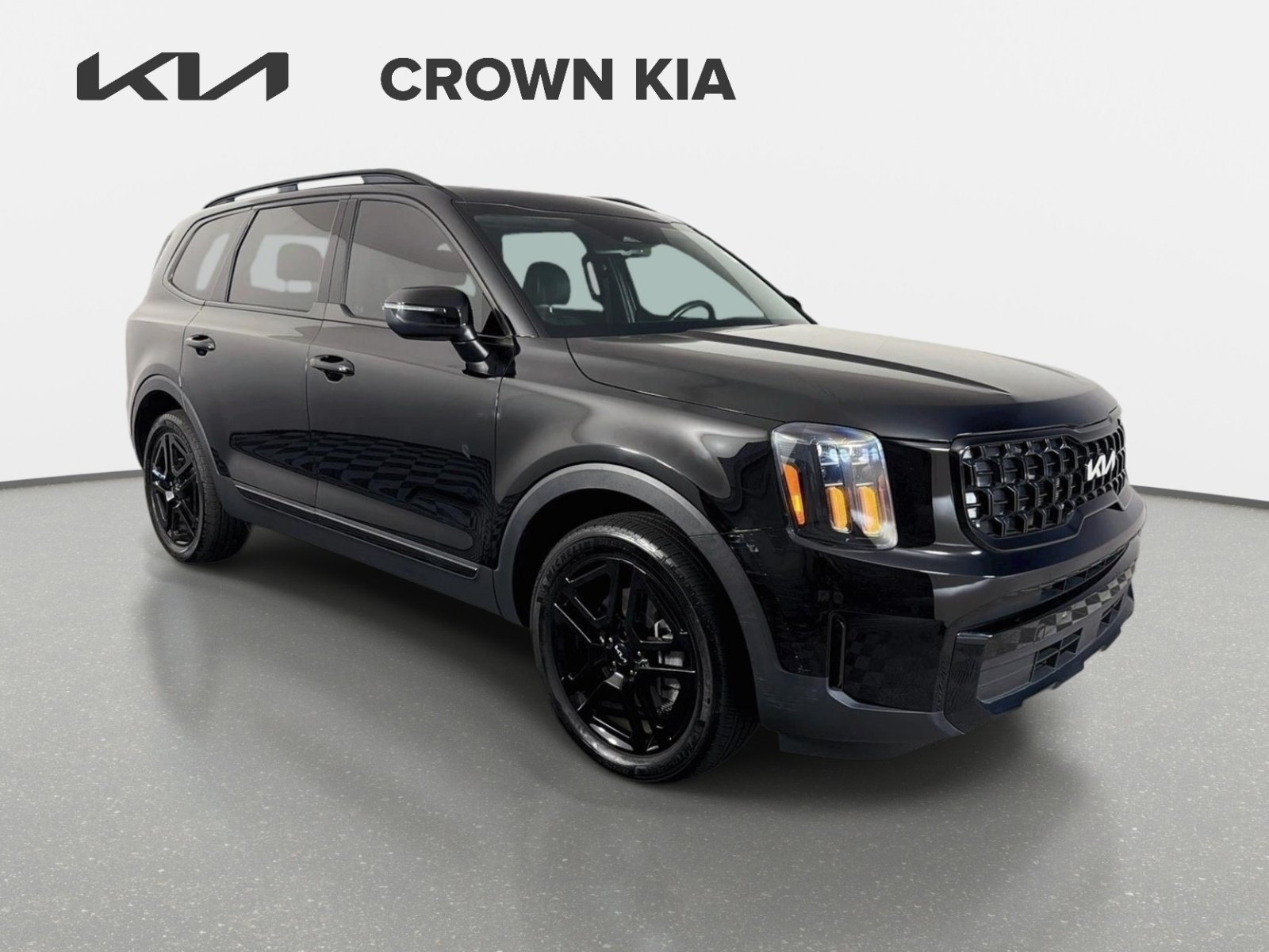 Used 2024 Ebony Black Kia EX X-Line image 3