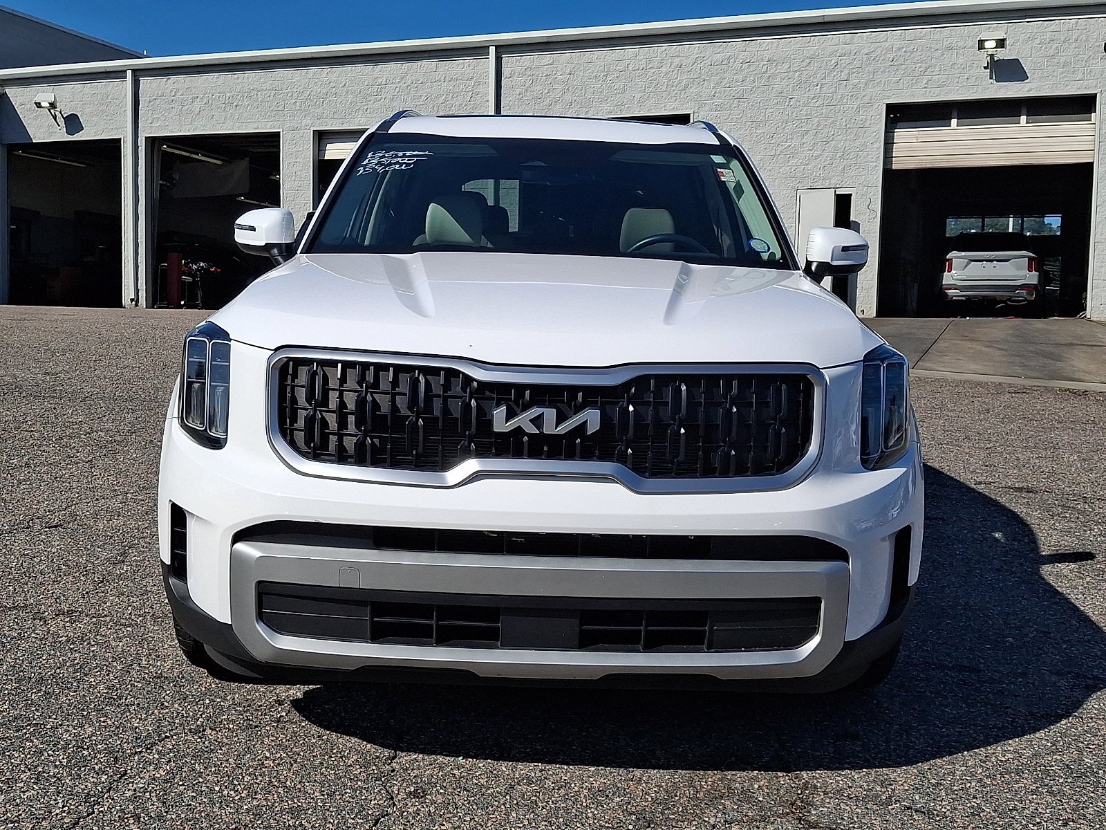 Used 2024 Glacial White Pearl Kia EX image 2