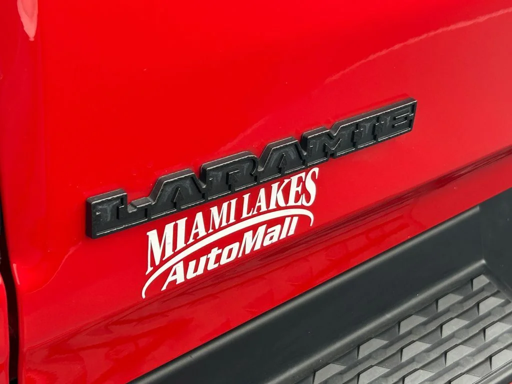 Used 2023 Flame Red Clearcoat Ram Laramie image 44