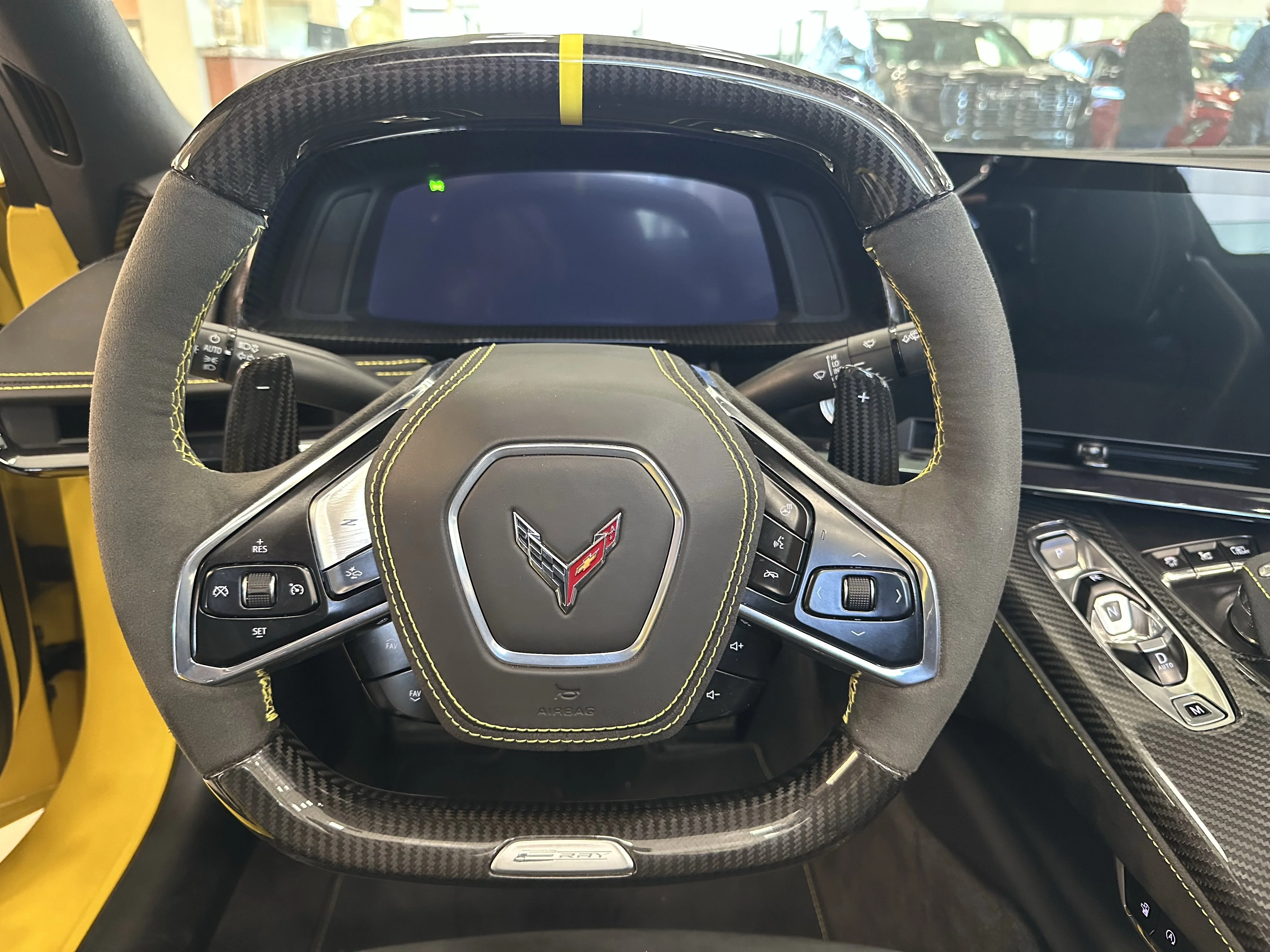 New 2025 Competition Yellow Tintcoat Metallic Chevrolet 3LZ E-Ray image 13